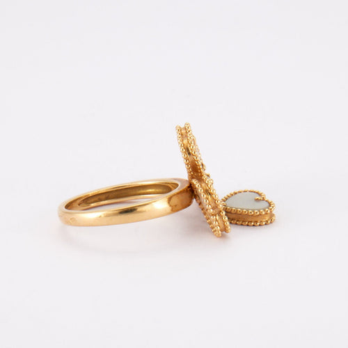 Bague 50 VAN CLEEF & ARPELS - Bague Magic Alhambra Nacre 58 Facettes