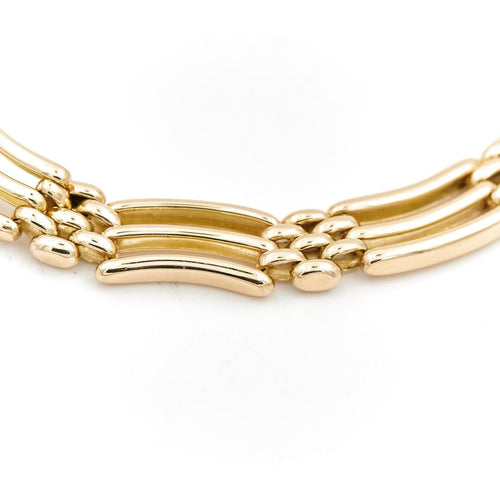 Bracelet Bracelet Maille grain de riz Or jaune 58 Facettes 1751365CN