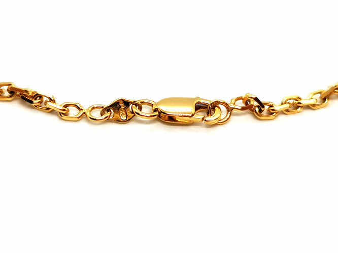 Collier Collier Maille forçat Or jaune 58 Facettes 1349757CN