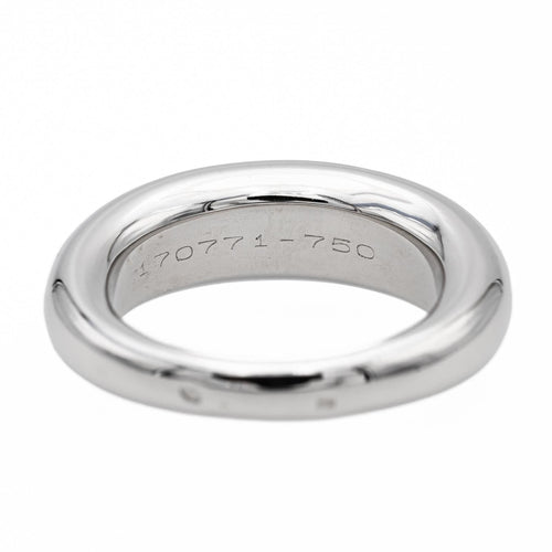 Bague 56 Chaumet Bague Jonc Or blanc 58 Facettes 2622518CN
