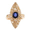 Bague 52 Bague marquise diamants saphir 58 Facettes 23271-0290
