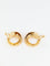 Boucles d'oreilles Créoles vintage en Or jaune 58 Facettes 720