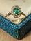Bague Bague Marguerite or jaune diamants émeraude 58 Facettes 16111