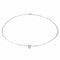 Collier Dinh Van Collier Solitaire Le Cube Or blanc Diamant 58 Facettes 2921978RV