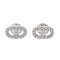 Boucles d'oreilles Boucles d'oreilles Puces Or blanc Diamant 58 Facettes 2708409CN