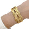Bracelet Bracelet Buccellati, tresses en or jaune. 58 Facettes 31639