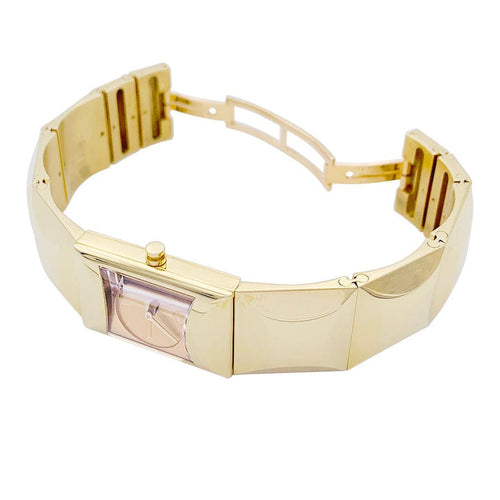 Montre Montre Fred, "Cut", or jaune. 58 Facettes 32805