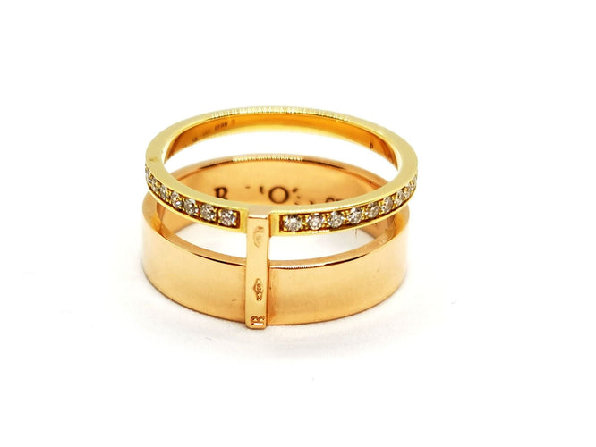 Bague 53 Repossi Bague Berbère Or rose Diamant 58 Facettes 1273398CN