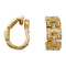 Boucles d'oreilles Boucles d'oreilles Cartier, "Maillon Panthère 3 rangs pavés", or jaune, diamants. 58 Facettes 31002