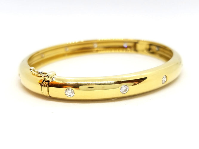 Bracelet Bracelet Jonc Or jaune Diamant 58 Facettes 588120CN