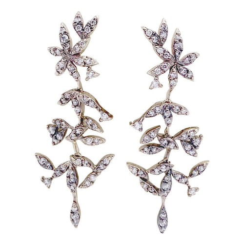 Boucles d'oreilles Boucles d'oreilles H.Stern, "Nature", or, diamants. 58 Facettes 32999