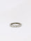 Bague Alliance américaine en or blanc et diamants 58 Facettes J56