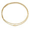 Collier Sautoir or jaune, grains de café. 58 Facettes 31602