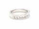 Bague 53 Bague Demie alliance Or blanc Diamant 58 Facettes 578777RV