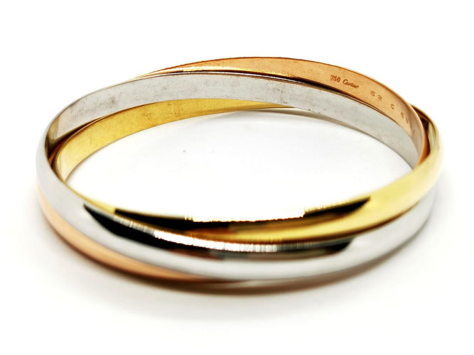 Bracelet Cartier Bracelet Jonc Trinity Or jaune 58 Facettes 1871818CN