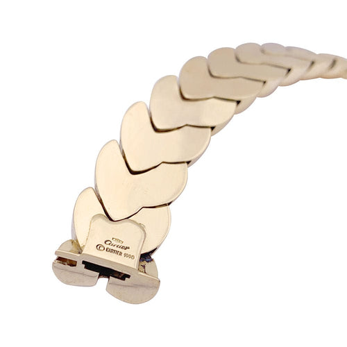 Bracelet Bracelet Cartier "Tresse" or jaune. 58 Facettes 33531