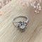 Bague Bague en or blanc et diamant 58 Facettes 16982