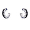 Boucles d'oreilles Boucles d'oreilles Chanel, céramique noire, diamants. 58 Facettes 32930