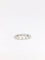 Bague Alliance américaine or blanc 13 diamants taille baguette 58 Facettes 812