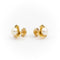 Boucles d'oreilles Boucles d'oreilles Puces Or jaune Perle 58 Facettes 1913098CN