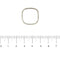 Bague 58 GUCCI - Alliance rectangulaire 58 Facettes 31890