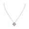 Collier Collier Van Cleef & Arpels, "Alhambra", or rose, nacre. 58 Facettes 32131