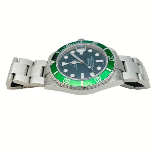 Montre Montre Rolex "Submariner" en acier. 58 Facettes 31442