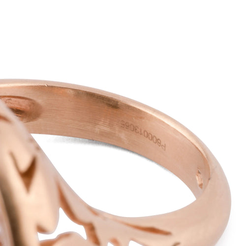 Bague Bague signée Pomellato, Arabesque en or rose 58 Facettes 0