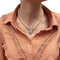 Collier Collier perles, or blanc et diamants. 58 Facettes 30937