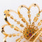 Pendentif Pendentif et broche or jaune du créateur grec Lalaounis ornée de pierres précieuses 58 Facettes