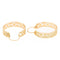Boucles d'oreilles Boucles d'oreilles Créoles Or rose 58 Facettes 2130440CN