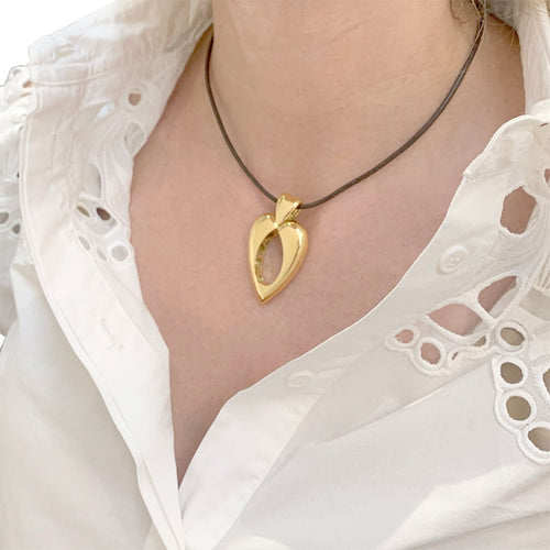 Pendentif Pendentif Piaget, "Coeur Piaget d'or", or jaune. 58 Facettes 32688