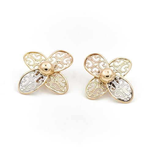 Boucles d'oreilles Boucles d'oreilles Clips Or rose 58 Facettes 1752736CN