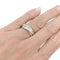 Bague 55 Bague Cartier "Trinity" or blanc, moyen modèle. 58 Facettes 31532
