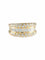 Bague Or Jaune / Diamants / 54 BAGUE "ECLIPSE" OR & DIAMANTS 58 Facettes BO/220002 STA