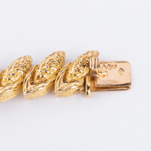 Collier Collier or jaune,platine et diamants des années 1960 58 Facettes