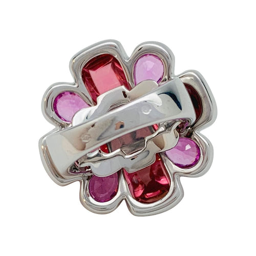 Bague 52 Bague Chanel, "San Marco", or blanc, perle, saphirs roses, tourmalines roses, diamants. 58 Facettes 31344