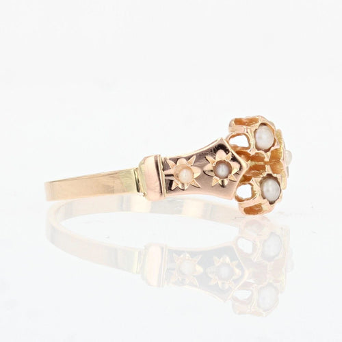 Bague 58 Bague perles fines serti étoilé 58 Facettes 22-270