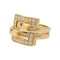 Bague 52 Bague Boucheron, "Déchaînée", or jaune, diamants. 58 Facettes 31207