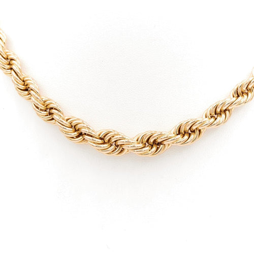 Collier Collier Maille torsadée Or jaune 58 Facettes 1732768CN