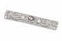 Broche Broche vintage platine diamants et perles 58 Facettes 23180-0375