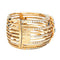 Bracelet Bracelet Manchette Chanel "San Marco" or rose, diamants et spinelles. 58 Facettes 31122