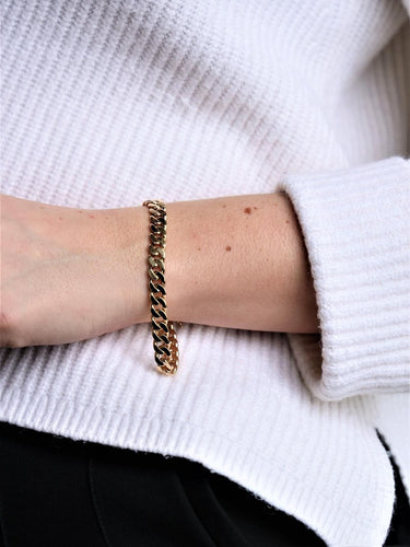 Bracelet Bracelet Maille gourmette Or jaune 58 Facettes 2225407CN