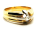 Bague 59 Bague Solitaire Or jaune Diamant 58 Facettes 1732335CN