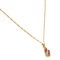 Collier Collier Pendentif Or jaune Rubis 58 Facettes 1667888CN