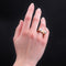 Bague 55 Bague tank diamants asymétrique 58 Facettes APEB6
