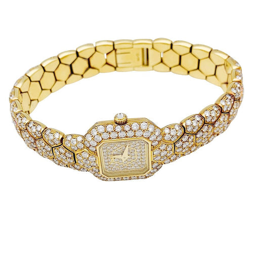 Montre Montre Piaget "Glancy" en or jaune et diamants. 58 Facettes 30890