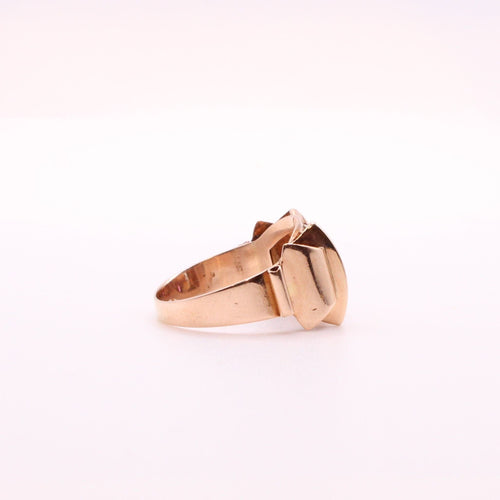 Bague Bague Tank pierre blanches, rubis 58 Facettes