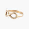 Bague 56 / Or Jaune BAGUE « INFINI » OR 58 Facettes BO/220046