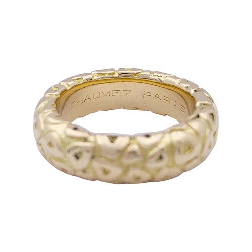 Bague 53 Bague Chaumet "Carrosse", or jaune. 58 Facettes 33318